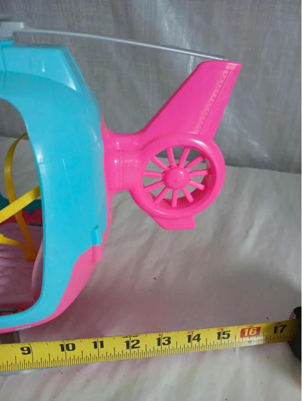 Barbie helicopter toy